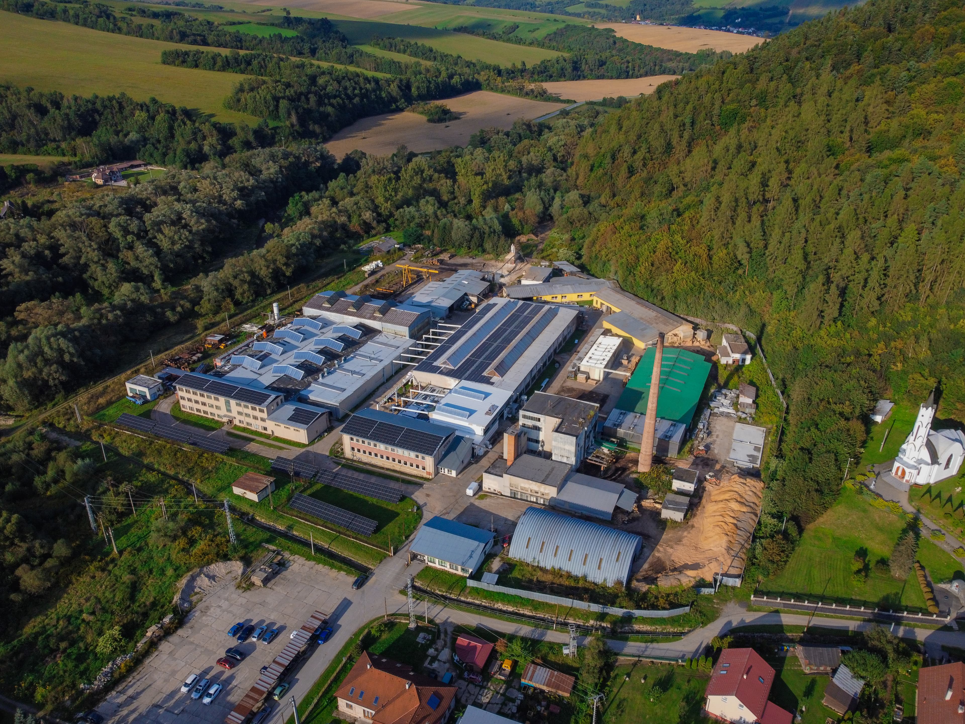 STROJÁRNE SK — areál výroby Gepard Wood